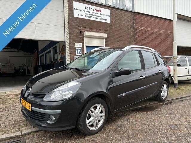 Zwart Gebruikt 2008 Renault Clio GrandTour Stationwagen | € 2.049 (Goede deal) - Afbeelding 1/4