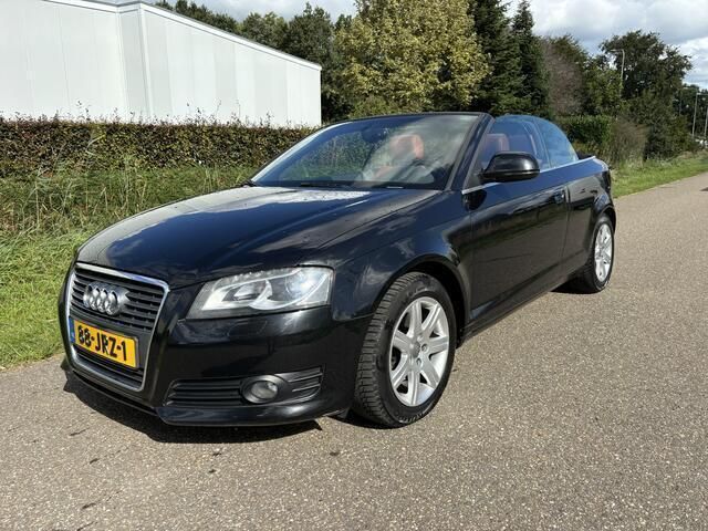 Zwart Gebruikt 2010 Audi A3 Cabriolet Ambition Cabriolet | € 6.499 (Eerlijke prijs) - Afbeelding 1/4