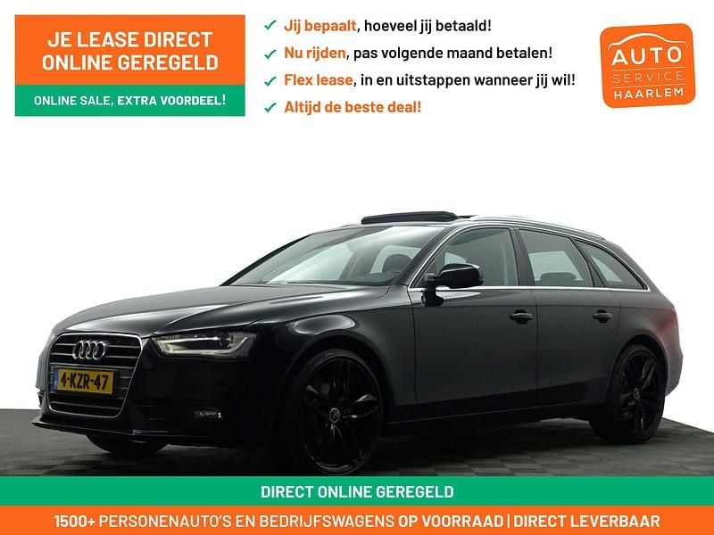 Zwart metallic Gebruikt 2013 Audi A4 Sport Stationwagen | € 14.900 - Afbeelding 1/4