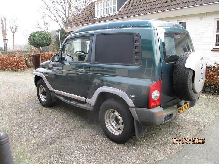 Occasion Ssangyong (KGM) Korando 120 PK (88 kW) 2003 Groen (metallic) SUV