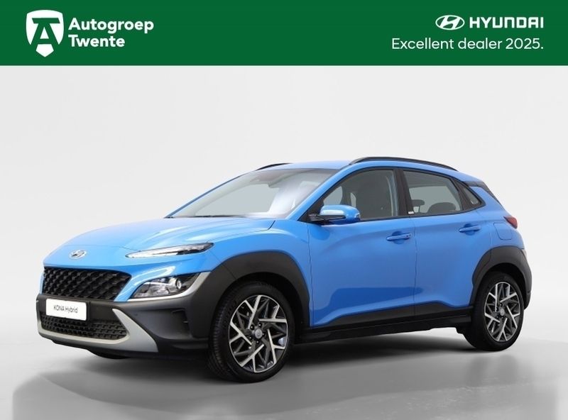 Blauw Gebruikt 2021 Hyundai Kona SUV | € 24.845 - Afbeelding 1/4