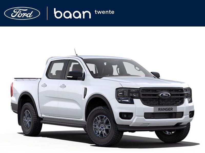 Wit Nieuw 2025 Ford Ranger XLT Pickup | € 58.745 (Iets duurder) - Afbeelding 1/4