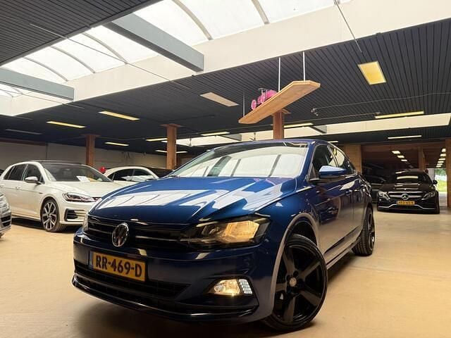 Blauw Gebruikt 2018 VW Polo Highline Hatchback | € 9.750 (Super prijs) - Afbeelding 1/4