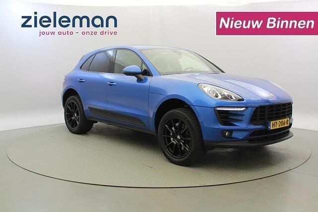 Blauw Gebruikt 2016 Porsche Macan Sport SUV | € 28.845 (Super prijs) - Afbeelding 1/4