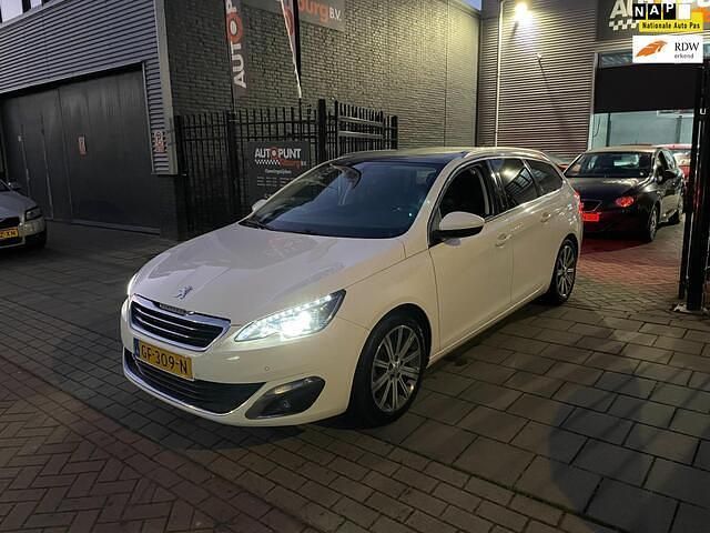 Occasion Peugeot 308 SW Premium 131 PK (96 kW) 2015 Wit Stationwagen