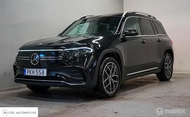 Zwart Gebruikt 2023 Mercedes EQB300 AMG line SUV | € 44.950 (Super prijs) - Afbeelding 1/4