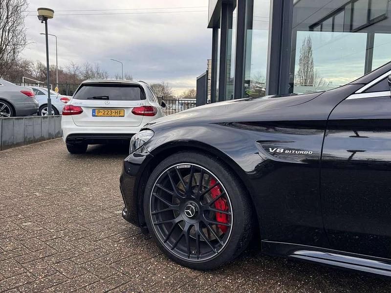 Occasion Mercedes C63 AMG AMG 510 PK (375 kW) 2019 Zwart Cabriolet