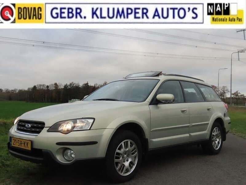 Geel, metallic lak Gebruikt 2006 Subaru Outback Comfort SUV | € 4.490 (Eerlijke prijs) - Afbeelding 1/4