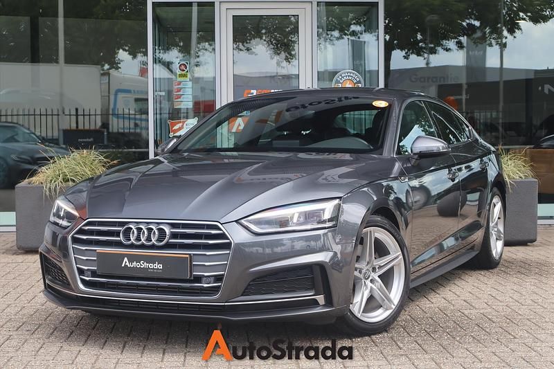 Grijs Gebruikt 2020 Audi A5 Sportback S-Line Hatchback | € 24.900 (Super prijs) - Afbeelding 1/4