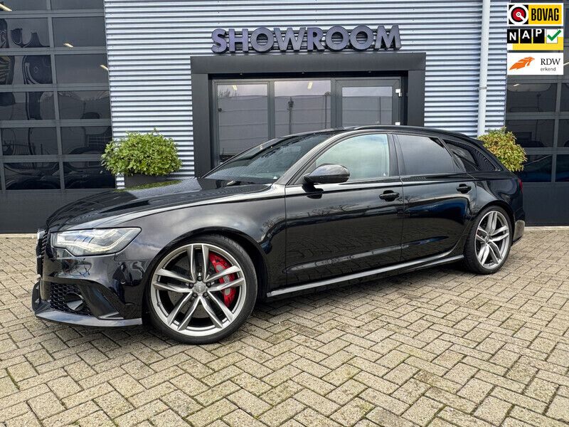 Zwart Gebruikt 2014 Audi RS6 Proline Stationwagen | € 56.895 - Afbeelding 1/4