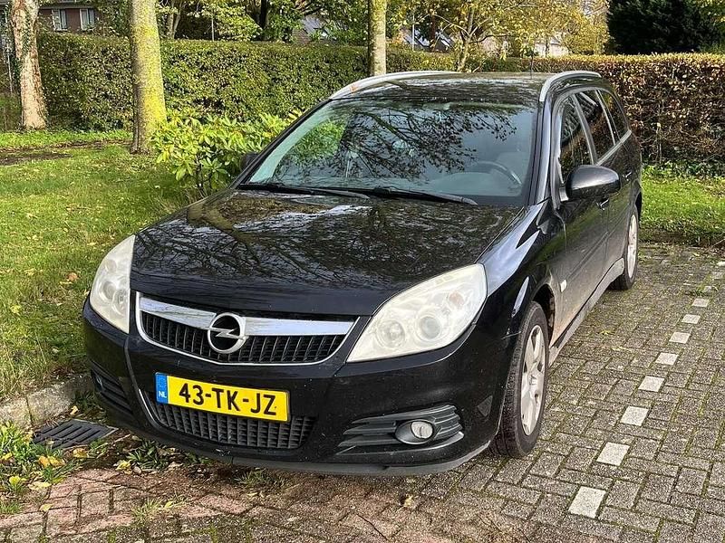 Zwart Gebruikt 2006 Opel Vectra Business Stationwagen | € 800 (Super prijs) - Afbeelding 1/4