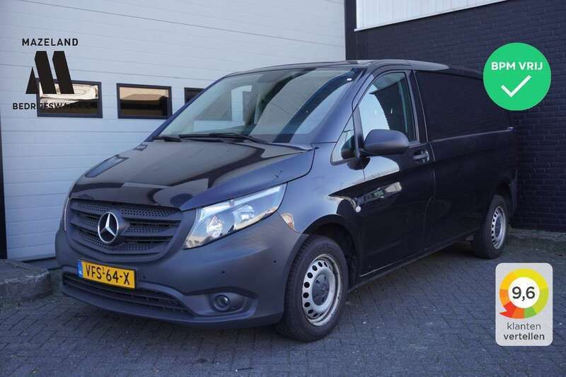 Zwart Gebruikt 2020 Mercedes Vito MPV | € 15.900 (Super prijs) - Afbeelding 1/3