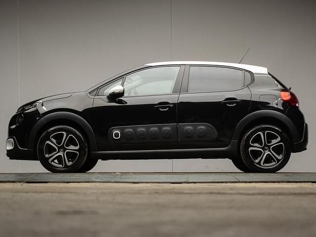 Zwart Gebruikt 2018 Citroën C3 Feel Hatchback | € 9.740 (Eerlijke prijs) - Afbeelding 1/4