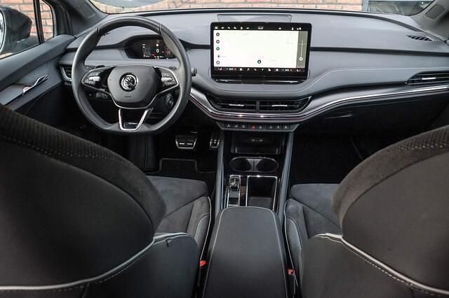 Occasion Skoda Enyaq iV SportLine 210 kW (286 PK) 2024 Grijs SUV