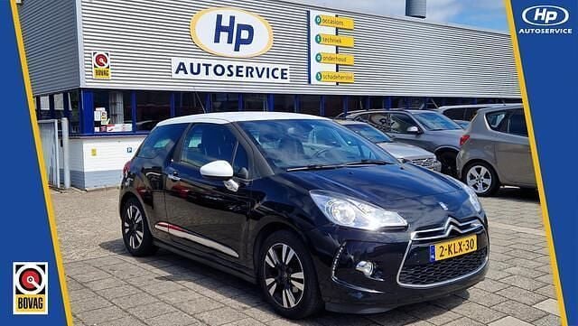 Zwart Gebruikt 2013 Citroën DS3 So Chic Hatchback | € 2.750 (Goede deal) - Afbeelding 1/4