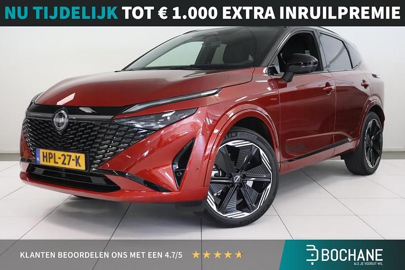 Fuji sunset red Gebruikt 2025 Nissan Qashqai 360º SUV | € 41.900 (Goede deal) - Afbeelding 1/4