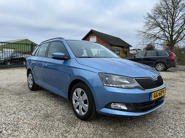 Occasion Skoda Fabia First Edition 90 PK (66 kW) 2015 Blauw Stationwagen