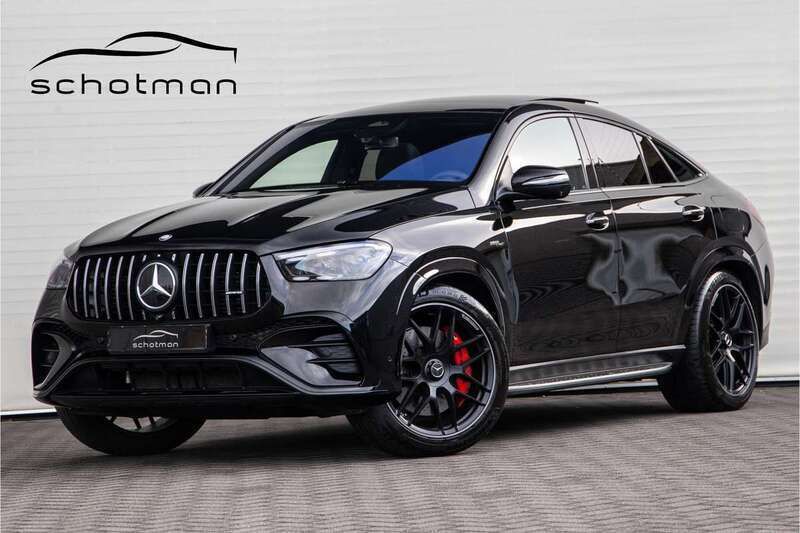 Zwart, metallic lak Gebruikt 2024 Mercedes GLE53 AMG Premium Plus Coupé | € 137.500 - Afbeelding 1/4