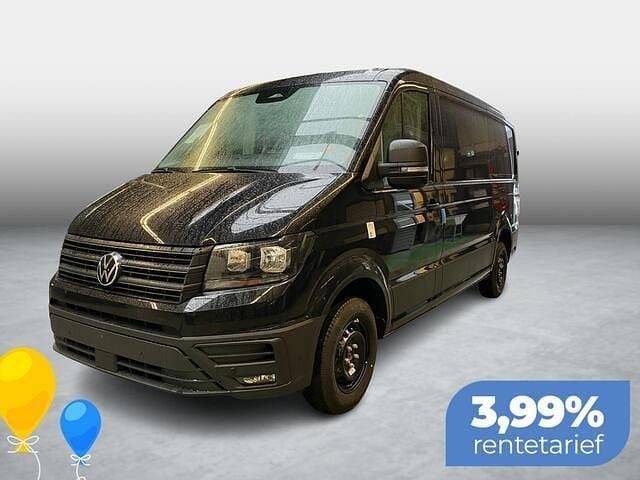 Zwart Gebruikt 2024 VW Crafter Highline Van | € 41.900 (Duur) - Afbeelding 1/4