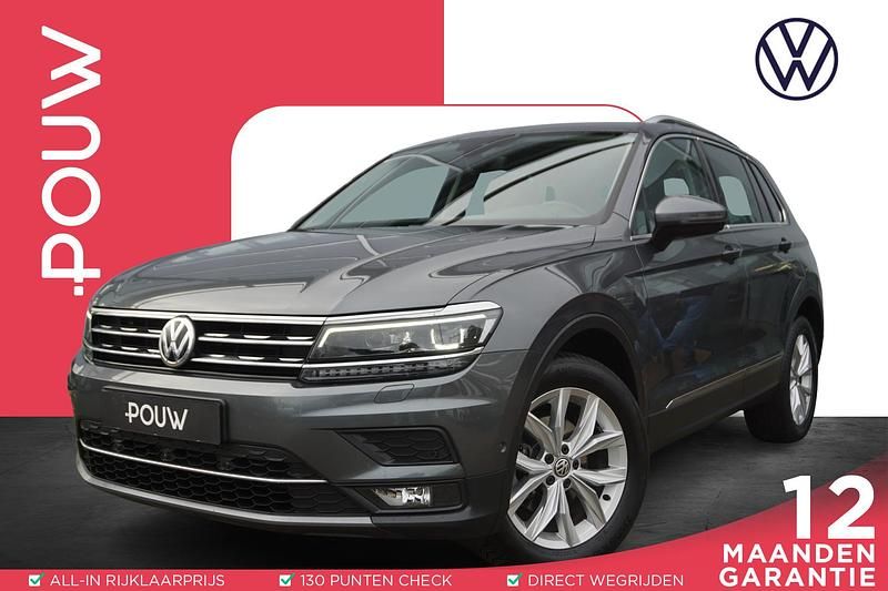 Grijs Occasion 2018 VW Tiguan Highline SUV | € 27.900 (Iets duurder) - Afbeelding 1/4