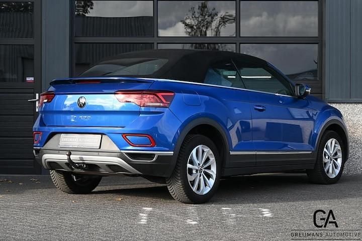 Occasion VW T-Roc Cabriolet Style 150 PK (110 kW) 2023 Blauw Cabriolet