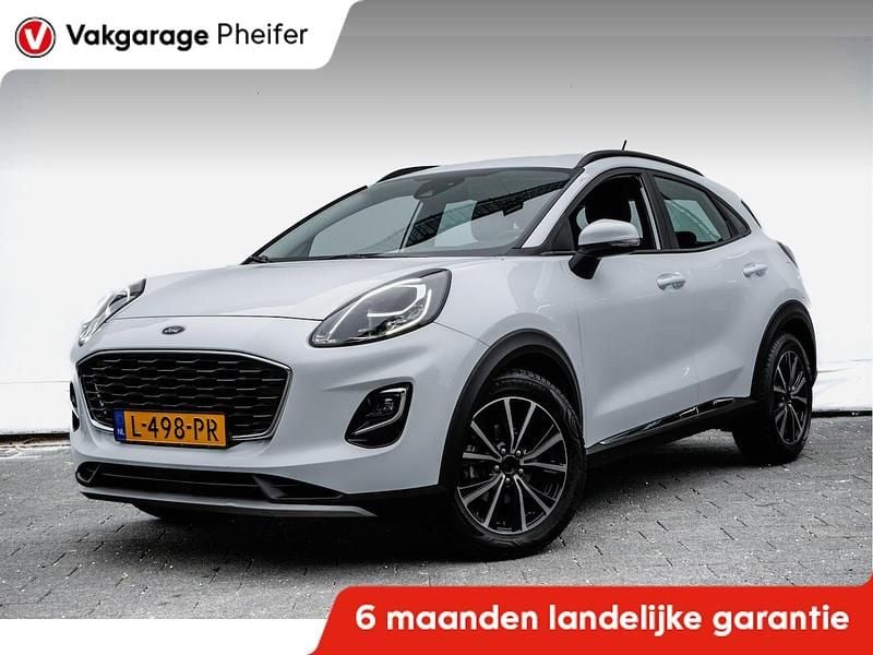 Wit Gebruikt 2021 Ford Puma Titanium SUV | € 17.340 (Super prijs) - Afbeelding 1/3