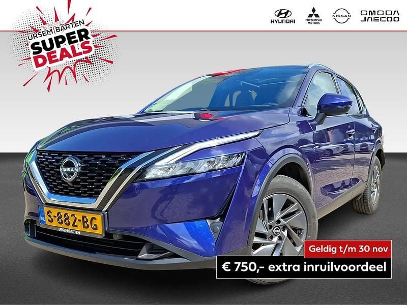 Blauw Gebruikt 2023 Nissan Qashqai Acenta SUV | € 24.990 (Eerlijke prijs) - Afbeelding 1/4