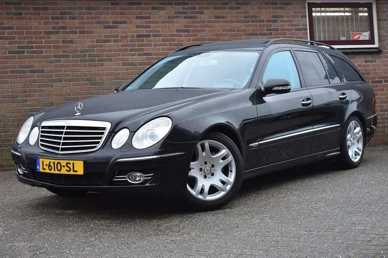 Occasion Mercedes E200 Avantgarde 184 PK (135 kW) 2007 Zwart Stationwagen