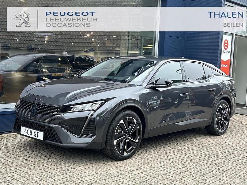 Grijs Gebruikt 2023 Peugeot 408 Allure Sedan | € 25.850 (Super prijs) - Afbeelding 1/4