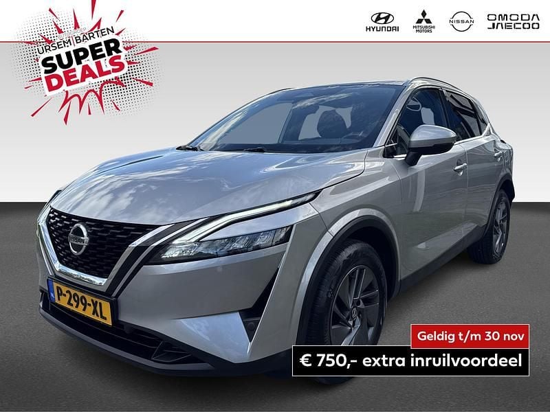 Grijs Gebruikt 2022 Nissan Qashqai Acenta SUV | € 19.930 (Goede deal) - Afbeelding 1/4