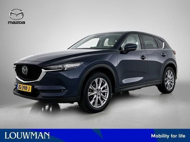 Blauw metallic Gebruikt 2019 Mazda CX-5 Luxury SUV | € 30.995 (Eerlijke prijs) - Afbeelding 1/3