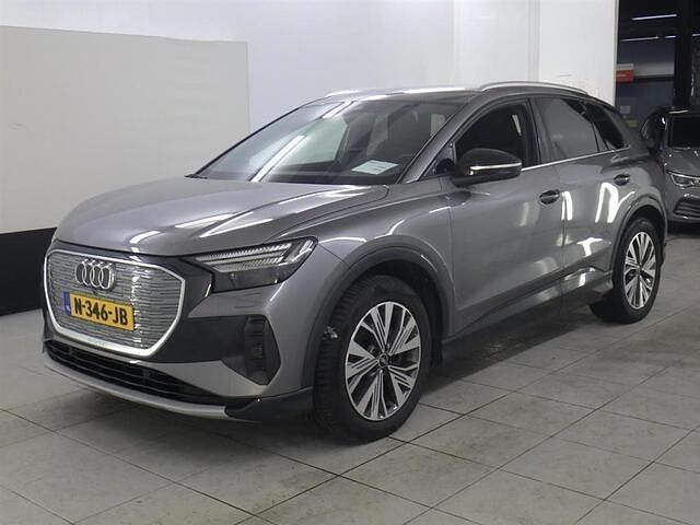 Grijs (metallic) Gebruikt 2021 Audi Q4 e-tron Advanced Plus SUV | € 24.850 (Super prijs) - Afbeelding 1/3