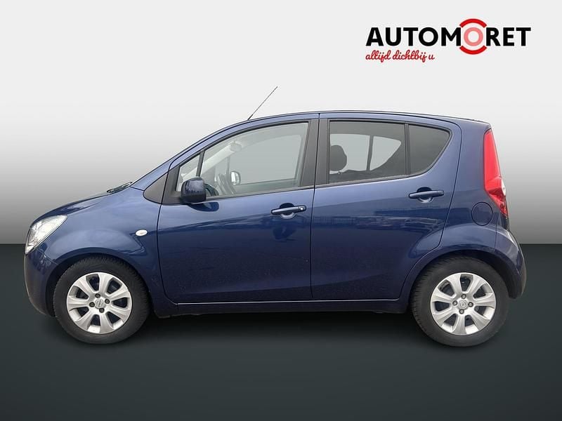 Blauw Gebruikt 2009 Opel Agila Enjoy Hatchback | € 6.450 (Eerlijke prijs) - Afbeelding 1/4