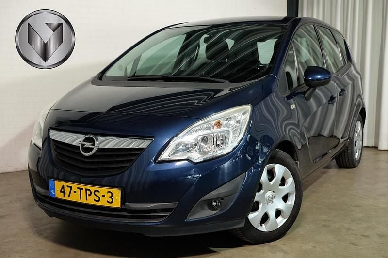 Blauw Gebruikt 2012 Opel Meriva Business Edition MPV | € 4.750 (Eerlijke prijs) - Afbeelding 1/4
