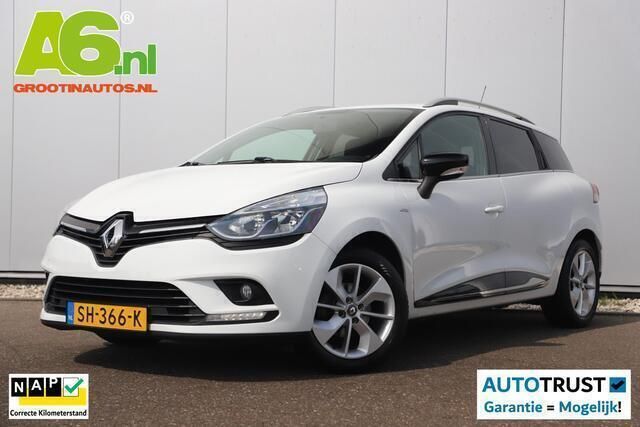 Wit Gebruikt 2018 Renault Clio GrandTour LIMITED Stationwagen | € 9.900 (Eerlijke prijs) - Afbeelding 1/4