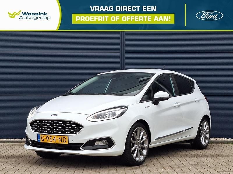 Wit Gebruikt 2019 Ford Fiesta Vignale Hatchback | € 17.485 (Eerlijke prijs) - Afbeelding 1/4