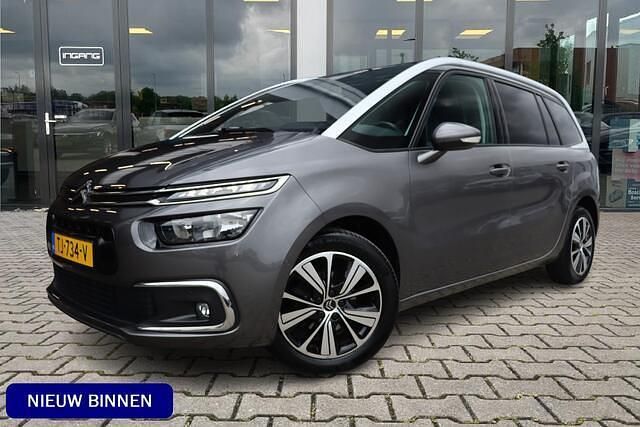 Grijs Gebruikt 2018 Citroën Grand C4 Picasso PureTech MPV | € 14.900 (Eerlijke prijs) - Afbeelding 1/4
