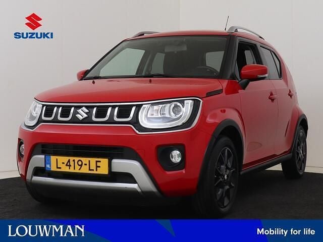 Rood Gebruikt 2021 Suzuki Ignis Style Hatchback | € 19.945 (Eerlijke prijs) - Afbeelding 1/4