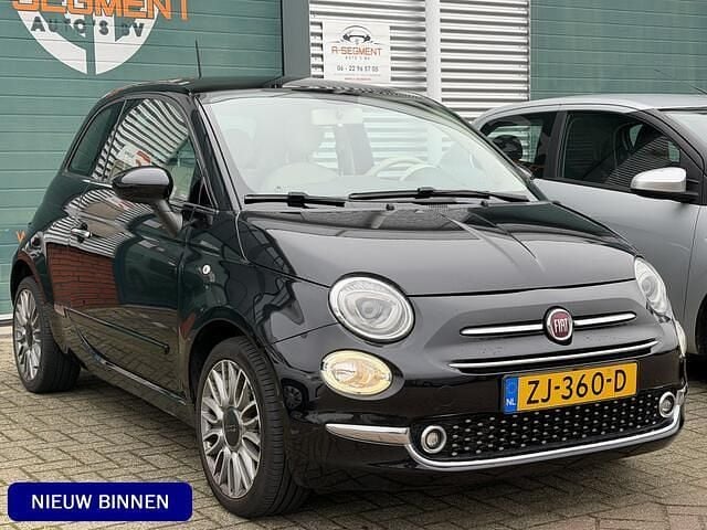 Occasion Fiat 500 Lounge 69 PK (50 kW) 2017 Zwart Hatchback