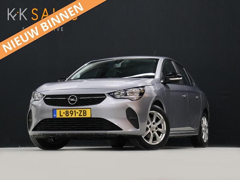 Grijs Gebruikt 2021 Opel Corsa Edition Hatchback | € 11.940 (Goede deal) - Afbeelding 1/4