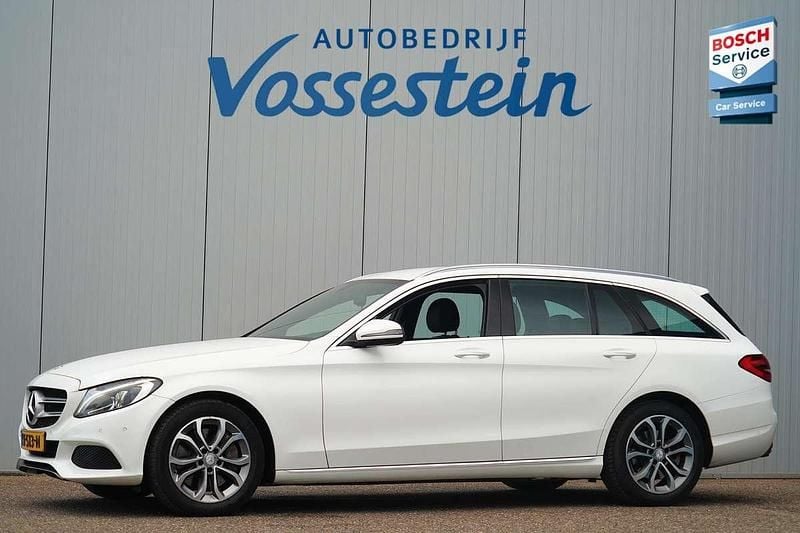 Wit Gebruikt 2016 Mercedes C350e Edition Stationwagen | € 8.950 (Eerlijke prijs) - Afbeelding 1/4