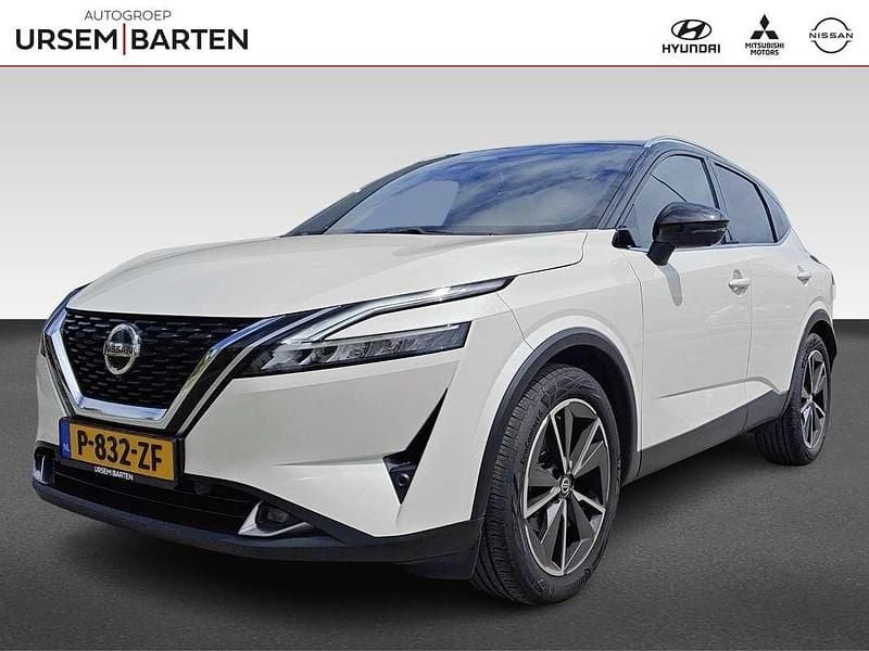 Wit Gebruikt 2022 Nissan Qashqai Executive SUV | € 27.930 (Eerlijke prijs) - Afbeelding 1/4