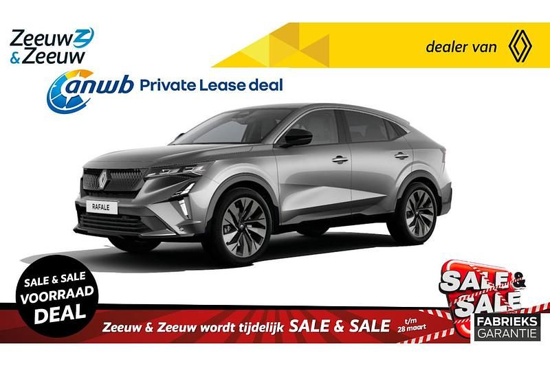 Nieuw Renault Rafale Techno 200 PK (147 kW) 2025 Schiste silver (tekqg) SUV