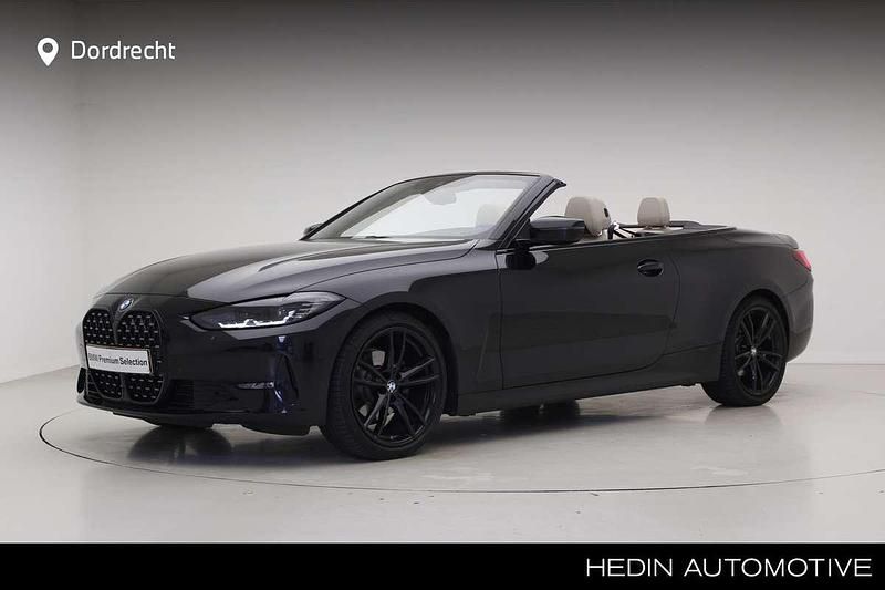 Zwart Gebruikt 2021 BMW 420 Executive Cabriolet | € 50.895 (Iets duurder) - Afbeelding 1/3