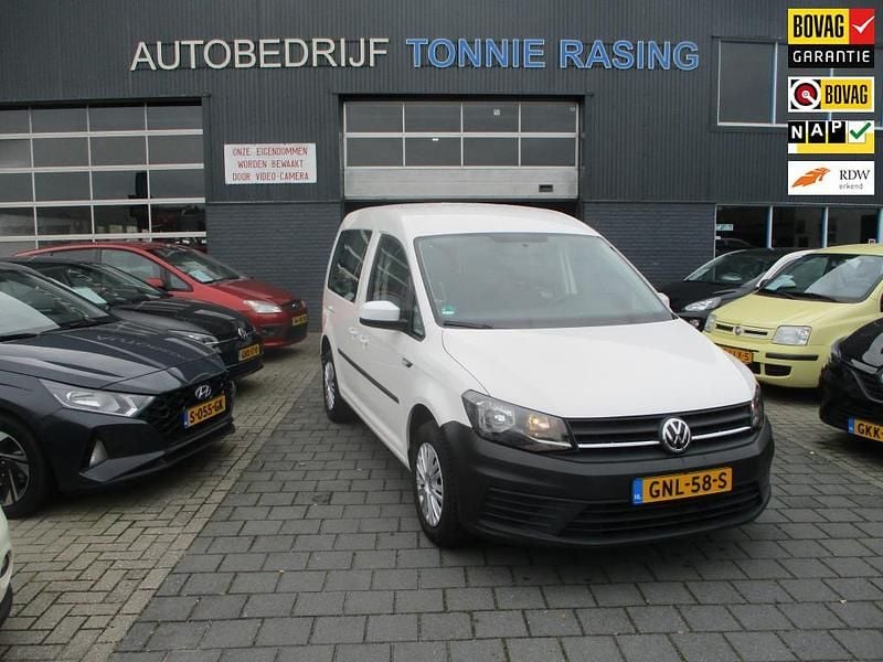 Wit Gebruikt 2017 VW Caddy Comfortline MPV | € 11.740 (Eerlijke prijs) - Afbeelding 1/4