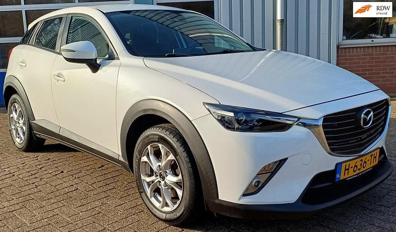 Wit (metallic) Gebruikt 2016 Mazda CX-3 SUV | € 14.950 (Eerlijke prijs) - Afbeelding 1/4
