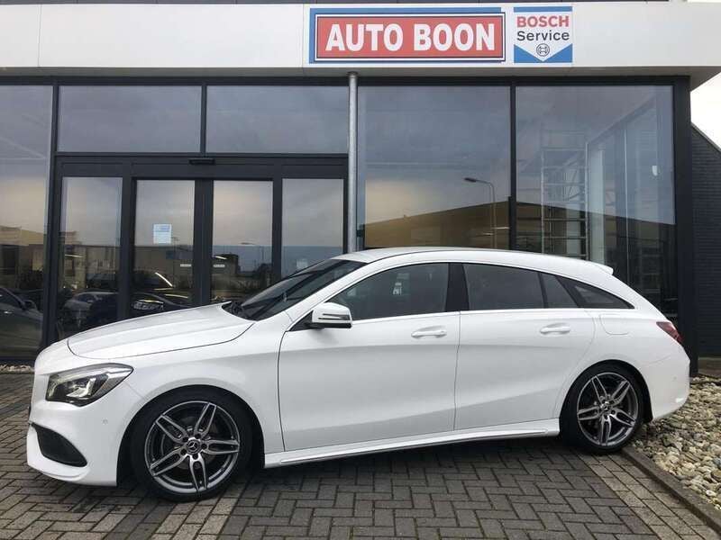 Wit Gebruikt 2018 Mercedes CLA180 Shooting Brake AMG Stationwagen | € 22.950 (Eerlijke prijs) - Afbeelding 1/4
