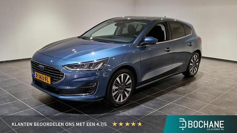 Blauw Occasion 2023 Ford Focus Titanium X Hatchback | € 22.745 (Super prijs) - Afbeelding 1/4