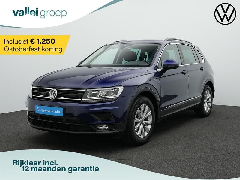 Blauw Gebruikt 2019 VW Tiguan Comfortline SUV | € 21.450 (Goede deal) - Afbeelding 1/4