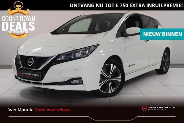 Wit Gebruikt 2021 Nissan Leaf 360º Hatchback | € 13.900 (Super prijs) - Afbeelding 1/4
